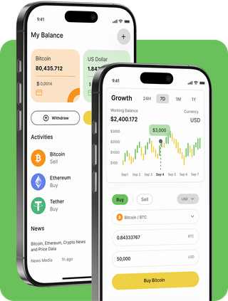 Pionex App trading platform with live market data